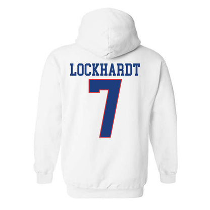 LA Tech - NCAA Football : Janard Lockhardt - Sports Shersey Hooded Sweatshirt-1