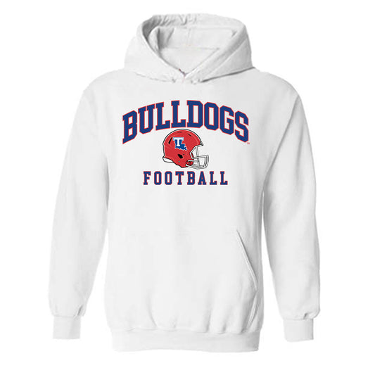 LA Tech - NCAA Football : Riley Small - Sports Shersey Hooded Sweatshirt-0