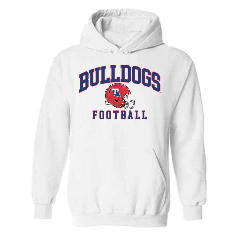 LA Tech - NCAA Football : Jake Acklin - Sports Shersey Hooded Sweatshirt