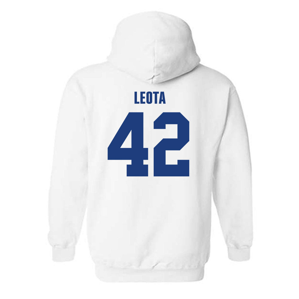 LA Tech - NCAA Football : Siosifa Leota - Classic Shersey Hooded Sweatshirt-1