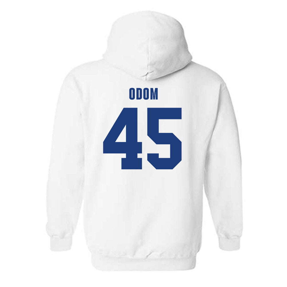 LA Tech - NCAA Football : Jeriamiah Odom - Classic Shersey Hooded Sweatshirt-1