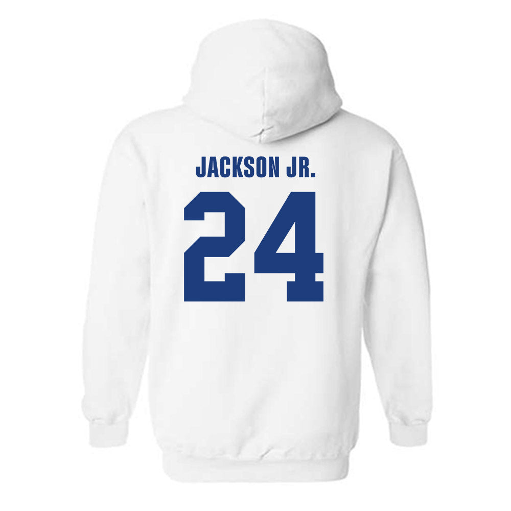 LA Tech - NCAA Football : Alonzo Jackson Jr. - Classic Shersey Hooded Sweatshirt-1