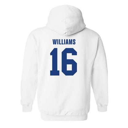 LA Tech - NCAA Women's Volleyball : Charlize Williams - Classic Shersey Hooded Sweatshirt-1