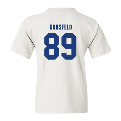 LA Tech - NCAA Football : Chase Grosfeld - Classic Shersey Youth T-Shirt-1