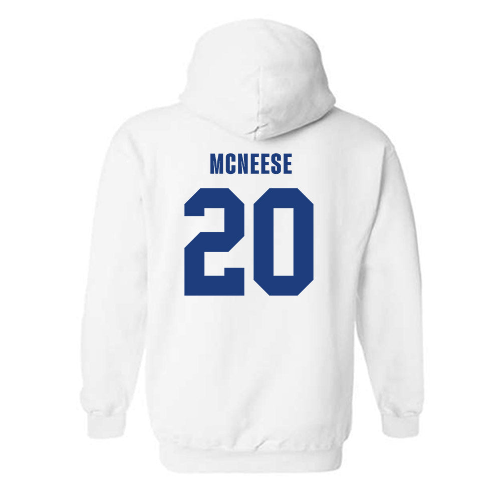 LA Tech - NCAA Football : Kenyatta McNeese - Classic Shersey Hooded Sweatshirt-1