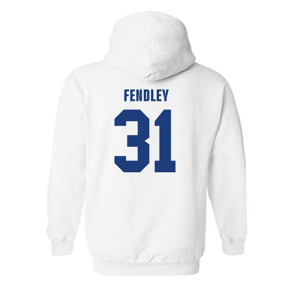 LA Tech - NCAA Football : Will Fendley - Classic Shersey Hooded Sweatshirt-1