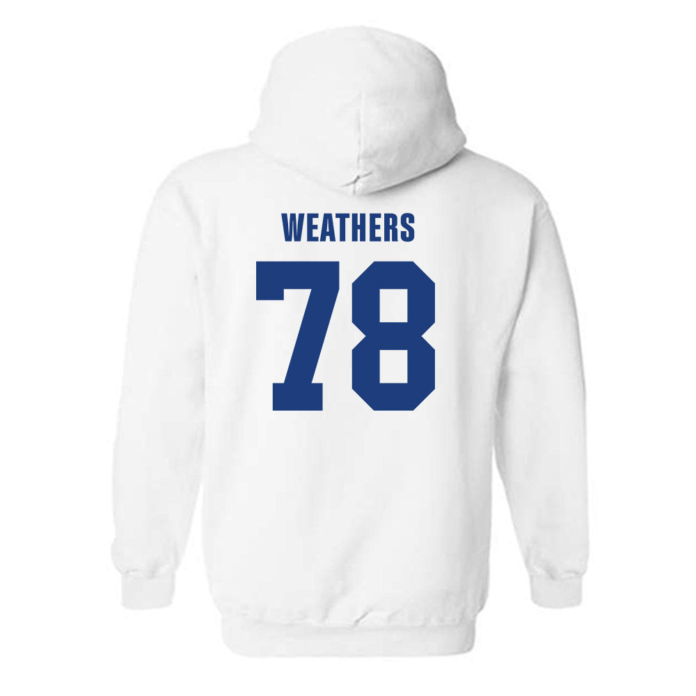 LA Tech - NCAA Football : Bryson Weathers - Classic Shersey Hooded Sweatshirt-1