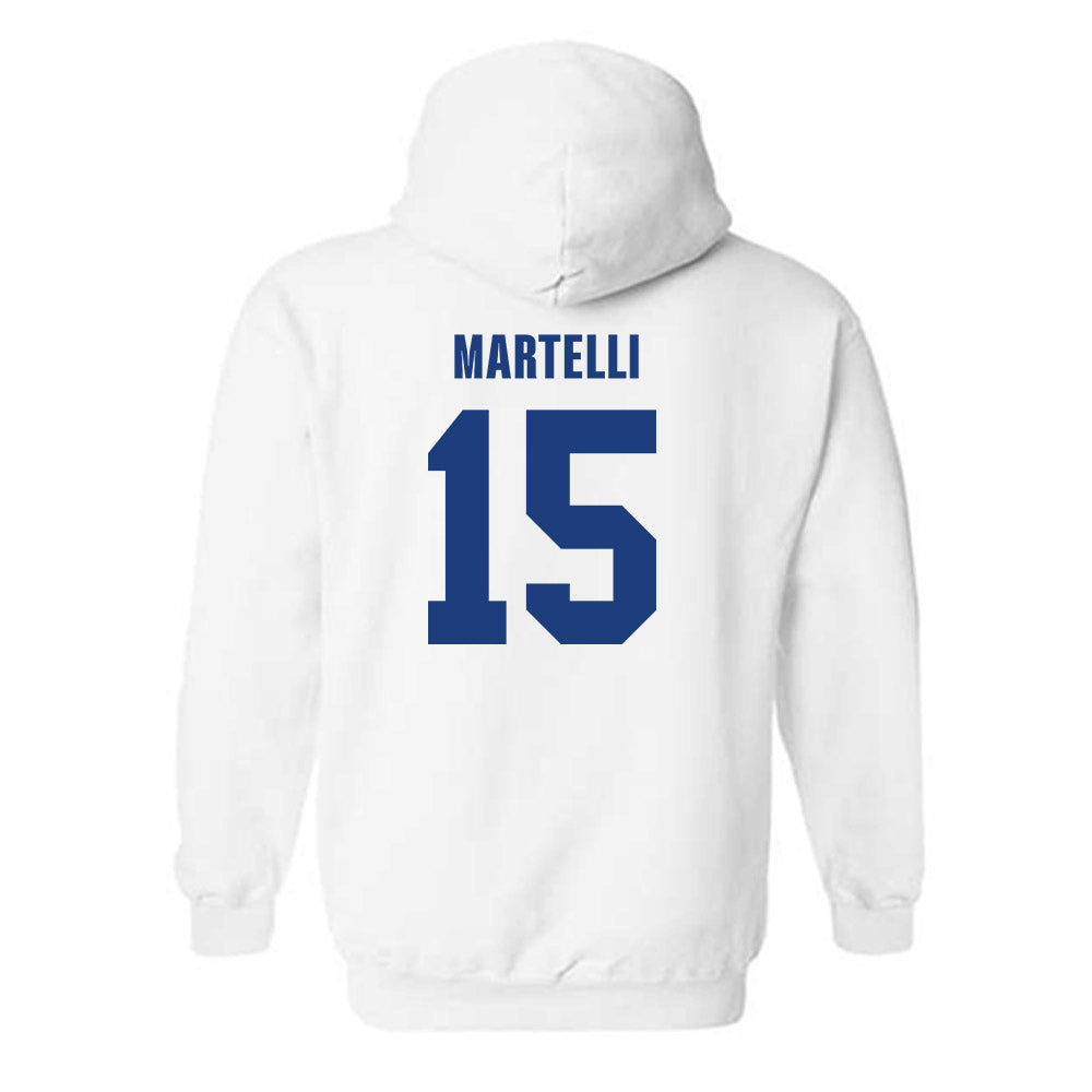 LA Tech - NCAA Women's Soccer : Rose Martelli - Classic Shersey Hooded Sweatshirt-1