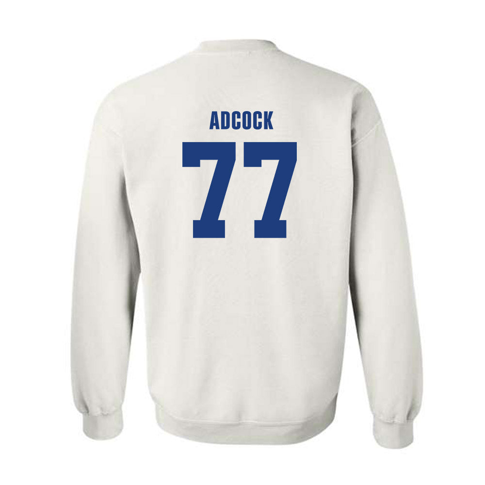 LA Tech - NCAA Football : Aric Adcock - Classic Shersey Crewneck Sweatshirt-1