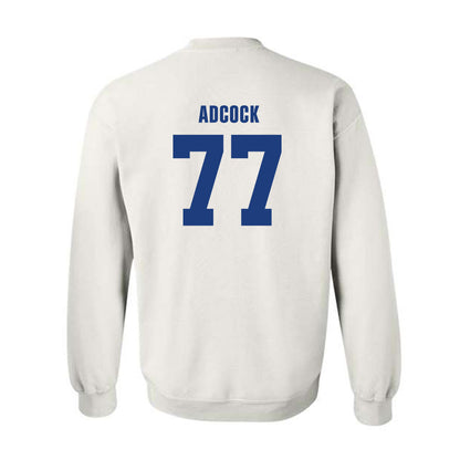 LA Tech - NCAA Football : Aric Adcock - Classic Shersey Crewneck Sweatshirt-1