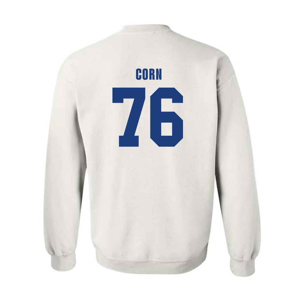 LA Tech - NCAA Football : Cyler Corn - Classic Shersey Crewneck Sweatshirt-1