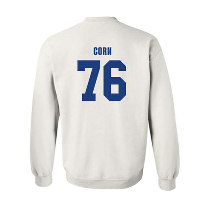 LA Tech - NCAA Football : Cyler Corn - Classic Shersey Crewneck Sweatshirt-1