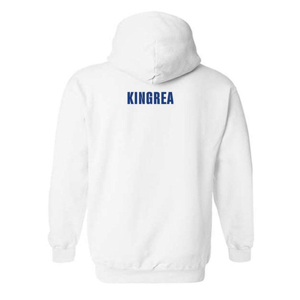 LA Tech - NCAA Men's Golf : Gray Kingrea - Classic Shersey Hooded Sweatshirt-1