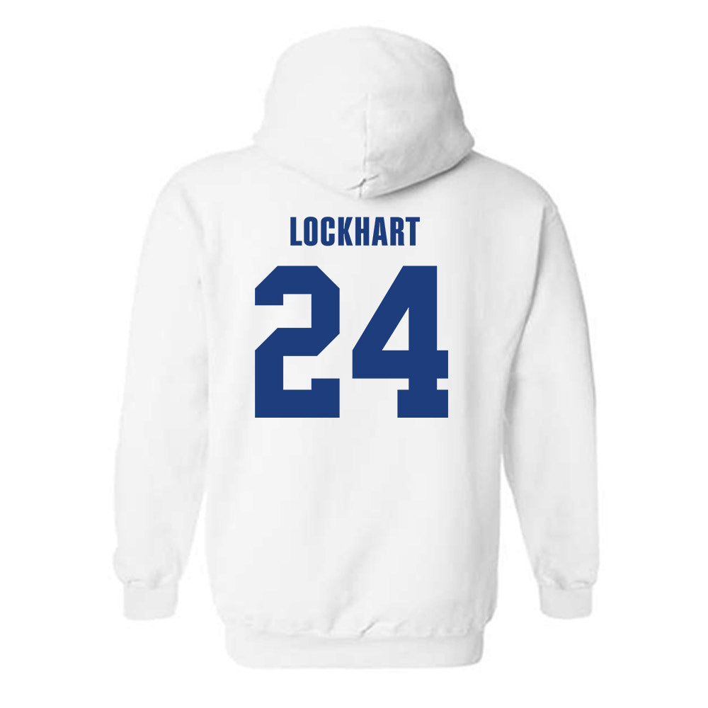 LA Tech - NCAA Football : Javari Lockhart - Classic Shersey Hooded Sweatshirt-1