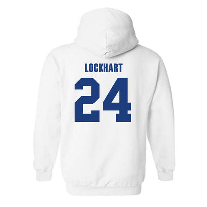 LA Tech - NCAA Football : Javari Lockhart - Classic Shersey Hooded Sweatshirt-1