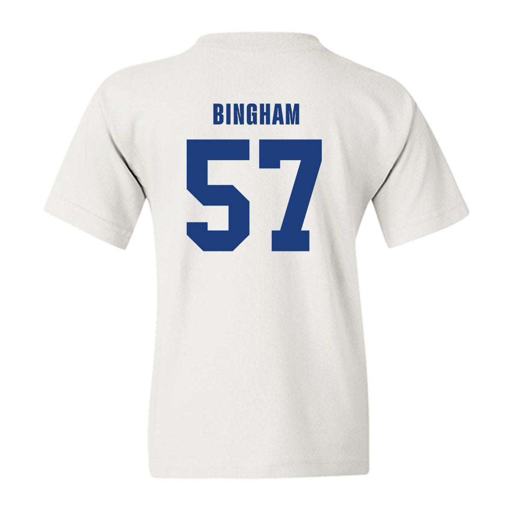 LA Tech - NCAA Football : Tadan Bingham - Classic Shersey Youth T-Shirt-1