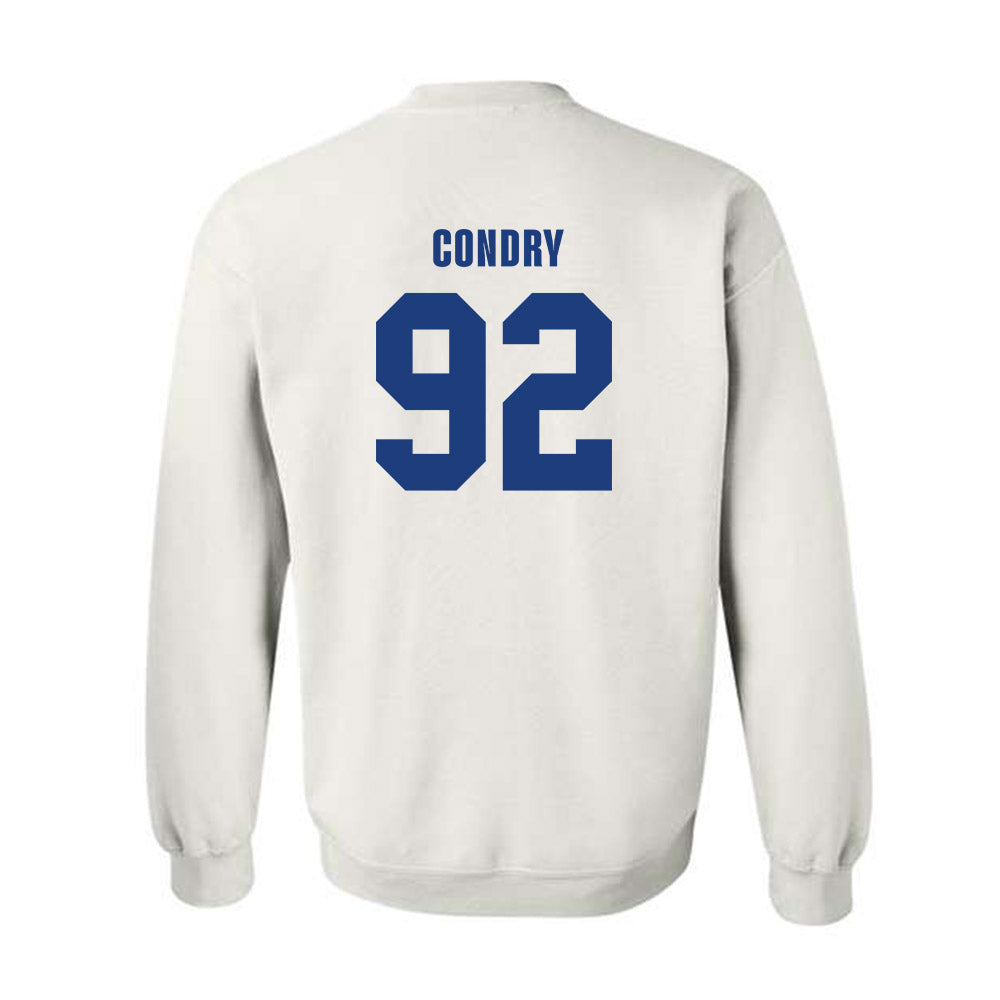 LA Tech - NCAA Football : Lane Condry - Classic Shersey Crewneck Sweatshirt-1