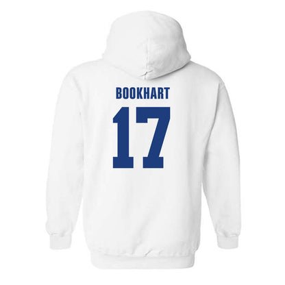 LA Tech - NCAA Football : Demario Bookhart - Classic Shersey Hooded Sweatshirt-1