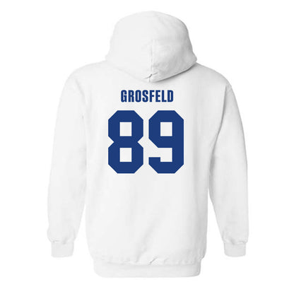 LA Tech - NCAA Football : Chase Grosfeld - Classic Shersey Hooded Sweatshirt-1