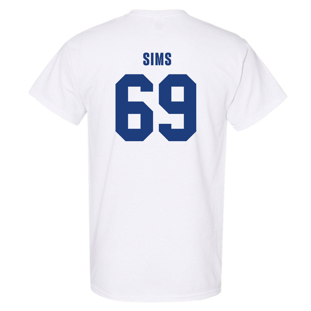LA Tech - NCAA Football : Trent Sims - Classic Shersey T-Shirt-1
