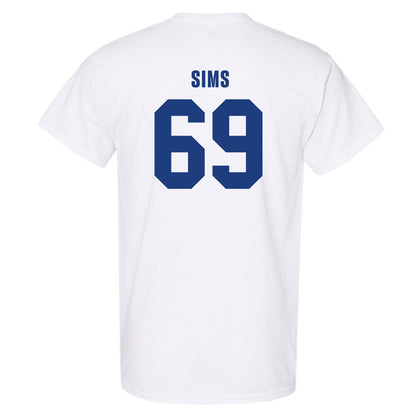 LA Tech - NCAA Football : Trent Sims - Classic Shersey T-Shirt-1