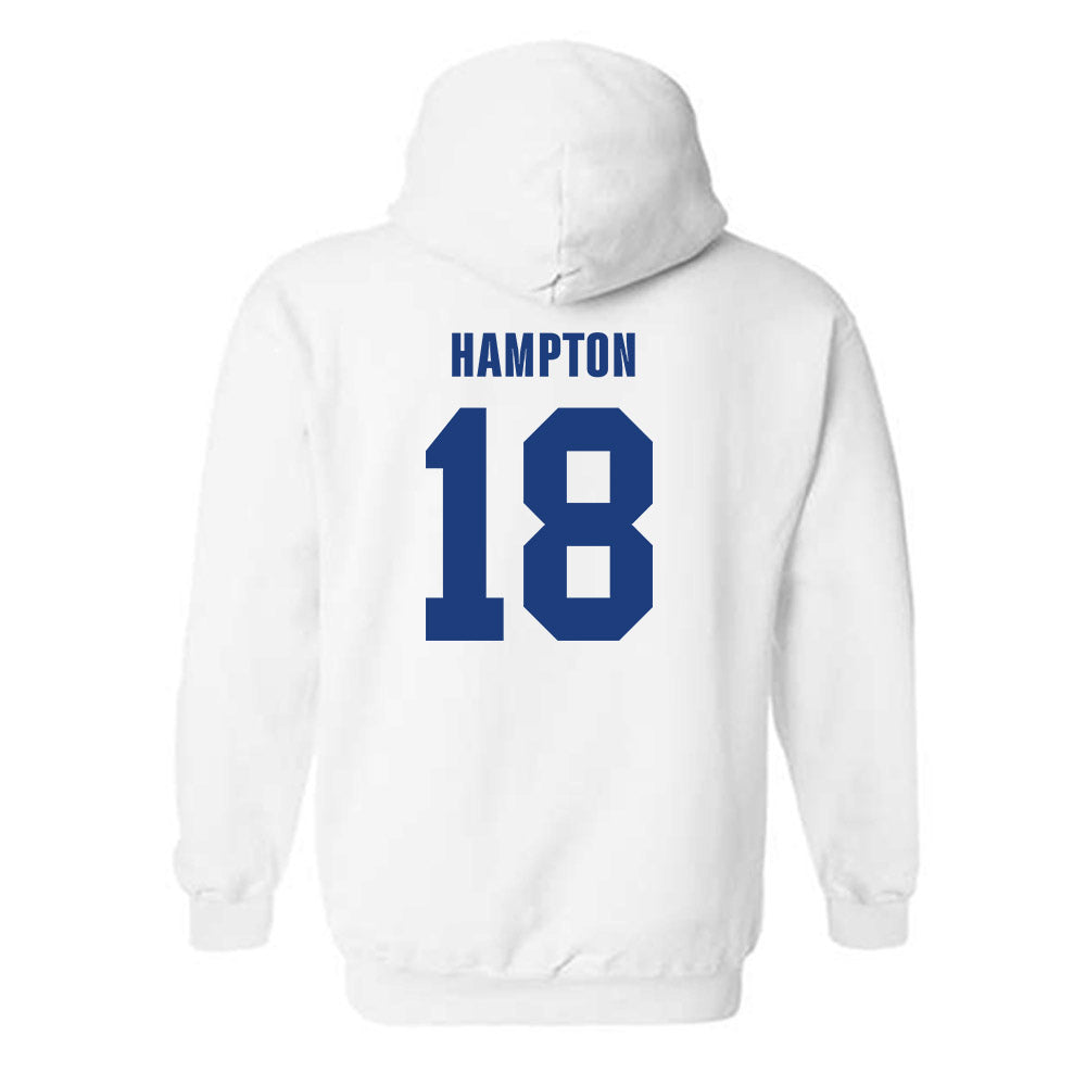 LA Tech - NCAA Football : Jaitlin Hampton - Classic Shersey Hooded Sweatshirt-1