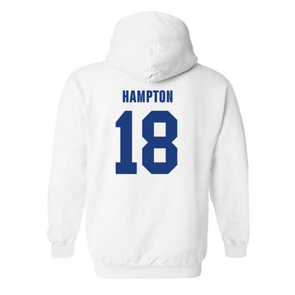 LA Tech - NCAA Football : Jaitlin Hampton - Classic Shersey Hooded Sweatshirt-1
