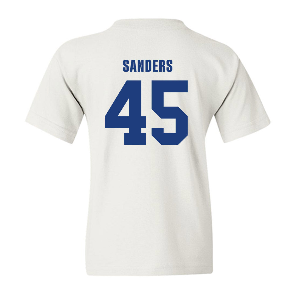 LA Tech - NCAA Baseball : Easton Sanders - Classic Shersey Youth T-Shirt-1