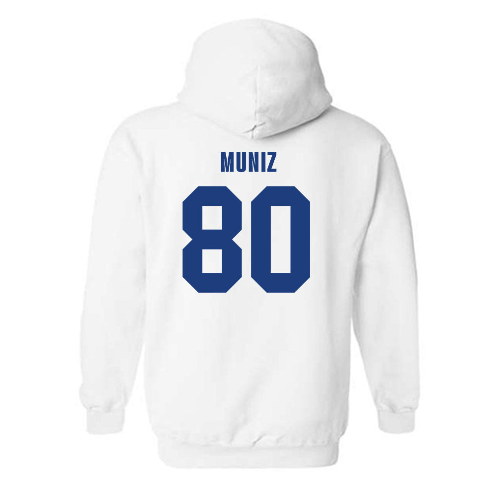 LA Tech - NCAA Football : Deven Muniz - Classic Shersey Hooded Sweatshirt-1