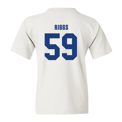 LA Tech - NCAA Football : Jake Riggs - Classic Shersey Youth T-Shirt-1