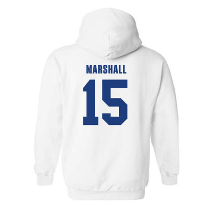 LA Tech - NCAA Women's Basketball : Jordan Marshall - Classic Shersey Hooded Sweatshirt-1