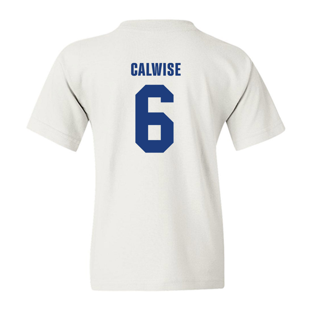 LA Tech - NCAA Football : Marcus Calwise - Classic Shersey Youth T-Shirt-1