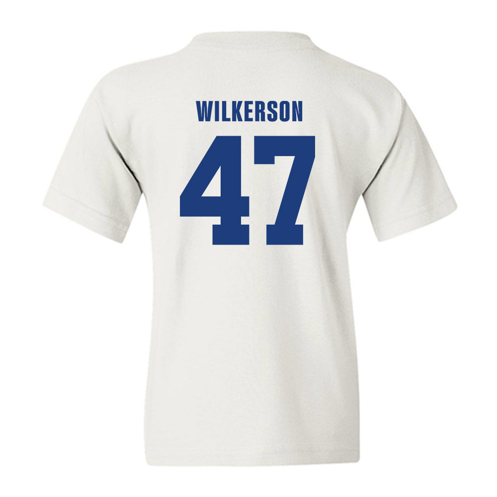 LA Tech - NCAA Football : Jay Wilkerson - Classic Shersey Youth T-Shirt-1