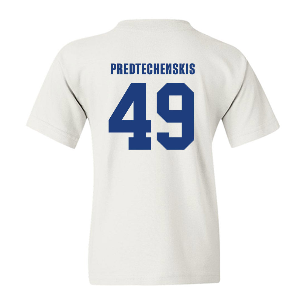 LA Tech - NCAA Football : James Predtechenskis - Classic Shersey Youth T-Shirt-1