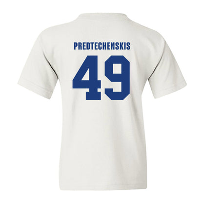LA Tech - NCAA Football : James Predtechenskis - Classic Shersey Youth T-Shirt-1