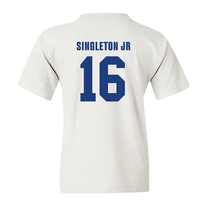 LA Tech - NCAA Football : Marques Singleton Jr - Classic Shersey Youth T-Shirt-1