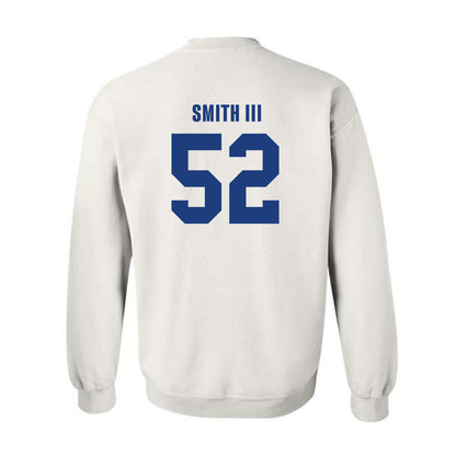 LA Tech - NCAA Football : Troy Smith III - Classic Shersey Crewneck Sweatshirt-1