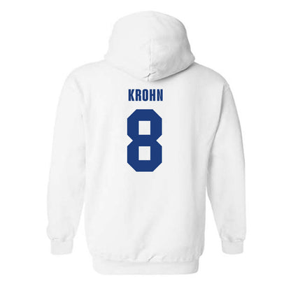 LA Tech - NCAA Women's Volleyball : Grace Krohn - Classic Shersey Hooded Sweatshirt-1