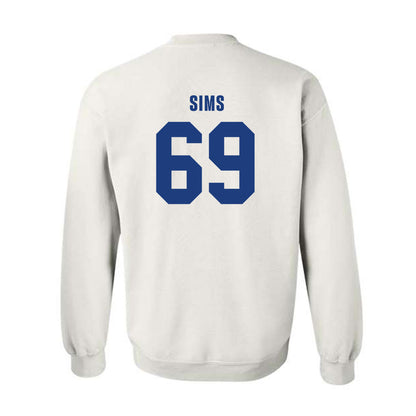 LA Tech - NCAA Football : Trent Sims - Classic Shersey Crewneck Sweatshirt-1