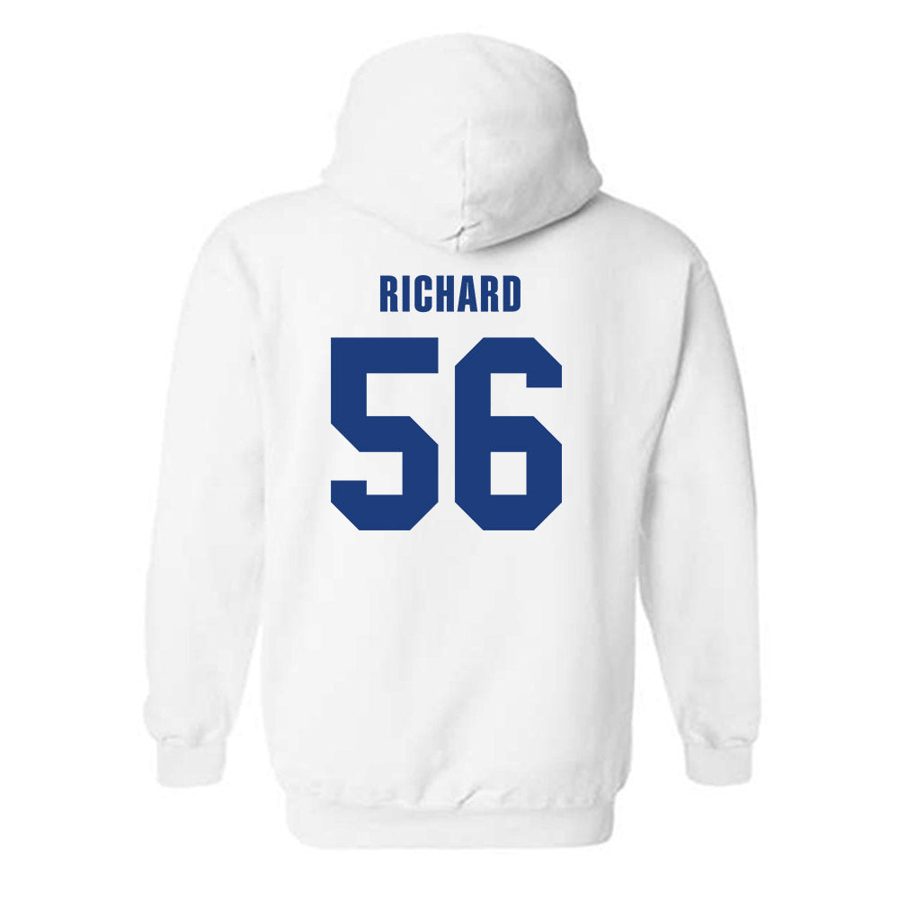 LA Tech - NCAA Football : Andrew Richard - Classic Shersey Hooded Sweatshirt-1
