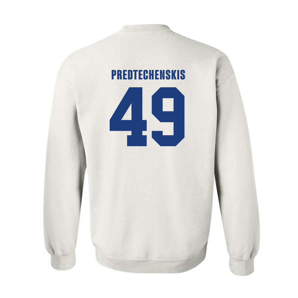 LA Tech - NCAA Football : James Predtechenskis - Classic Shersey Crewneck Sweatshirt-1