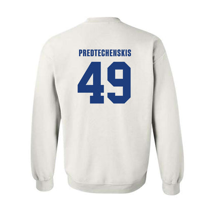 LA Tech - NCAA Football : James Predtechenskis - Classic Shersey Crewneck Sweatshirt-1