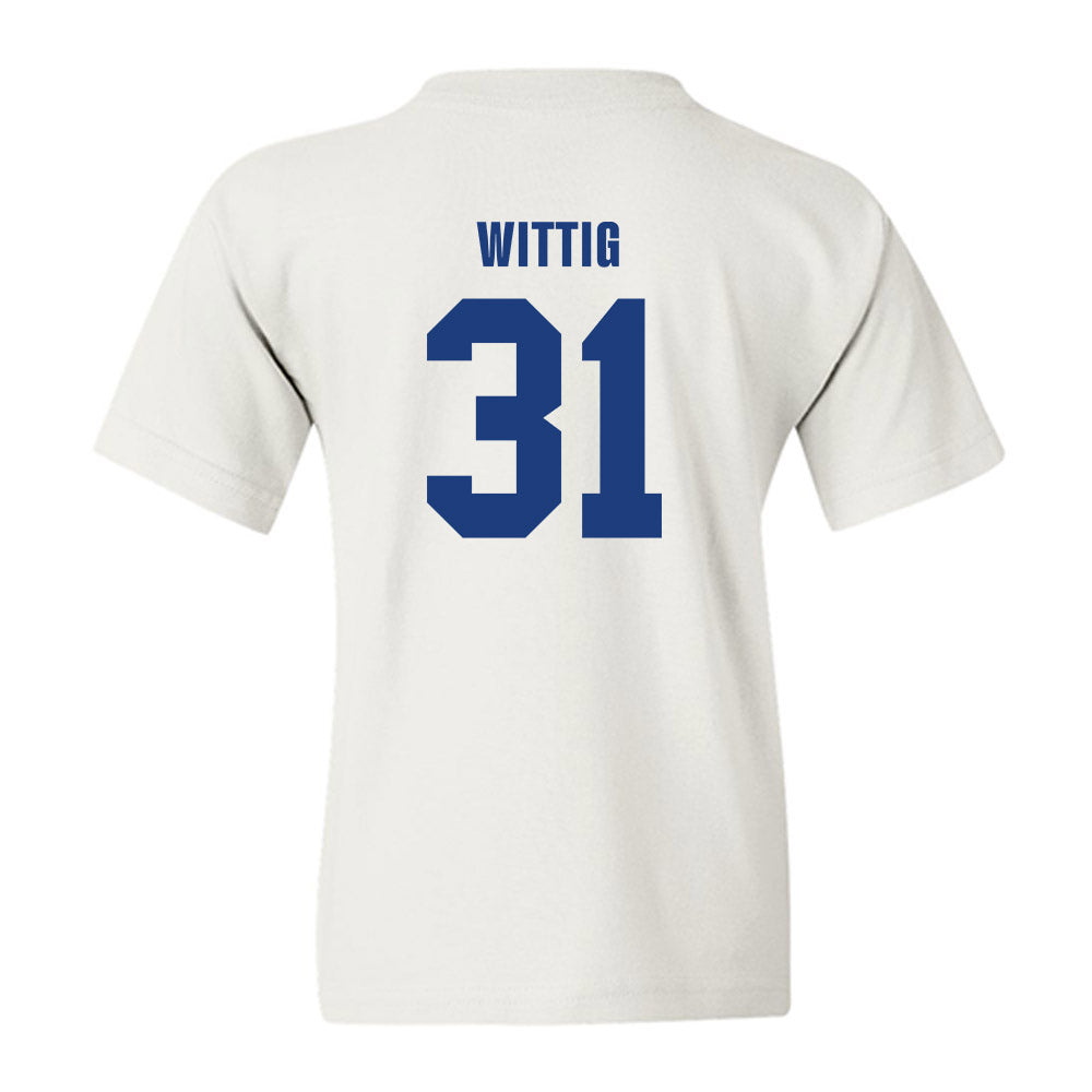LA Tech - NCAA Baseball : Joey Wittig - Classic Shersey Youth T-Shirt-1