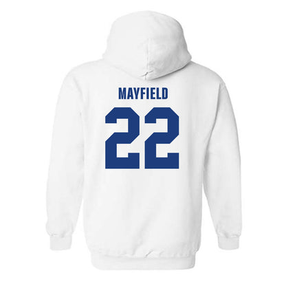 LA Tech - NCAA Football : Jadon Mayfield - Classic Shersey Hooded Sweatshirt-1