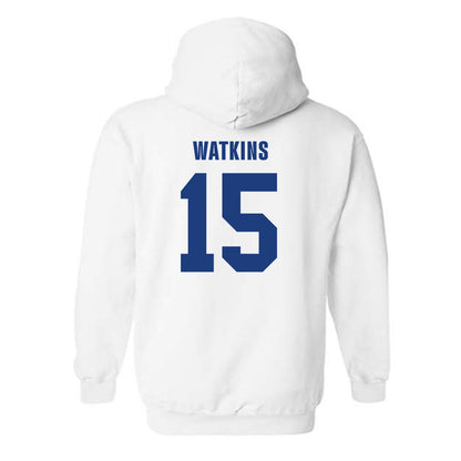 LA Tech - NCAA Football : Luke Watkins - Classic Shersey Hooded Sweatshirt-1