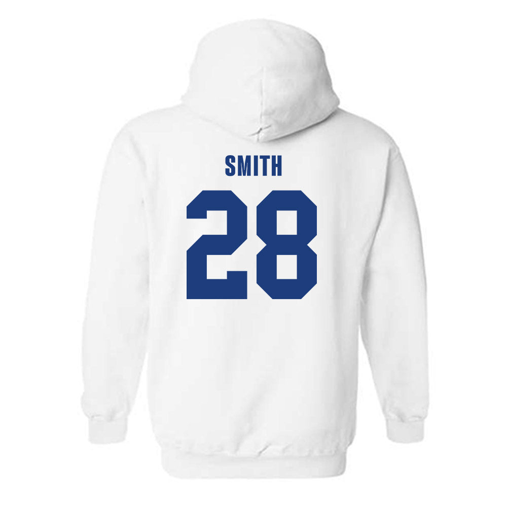 LA Tech - NCAA Football : Jeremiah Smith - Classic Shersey Hooded Sweatshirt-1