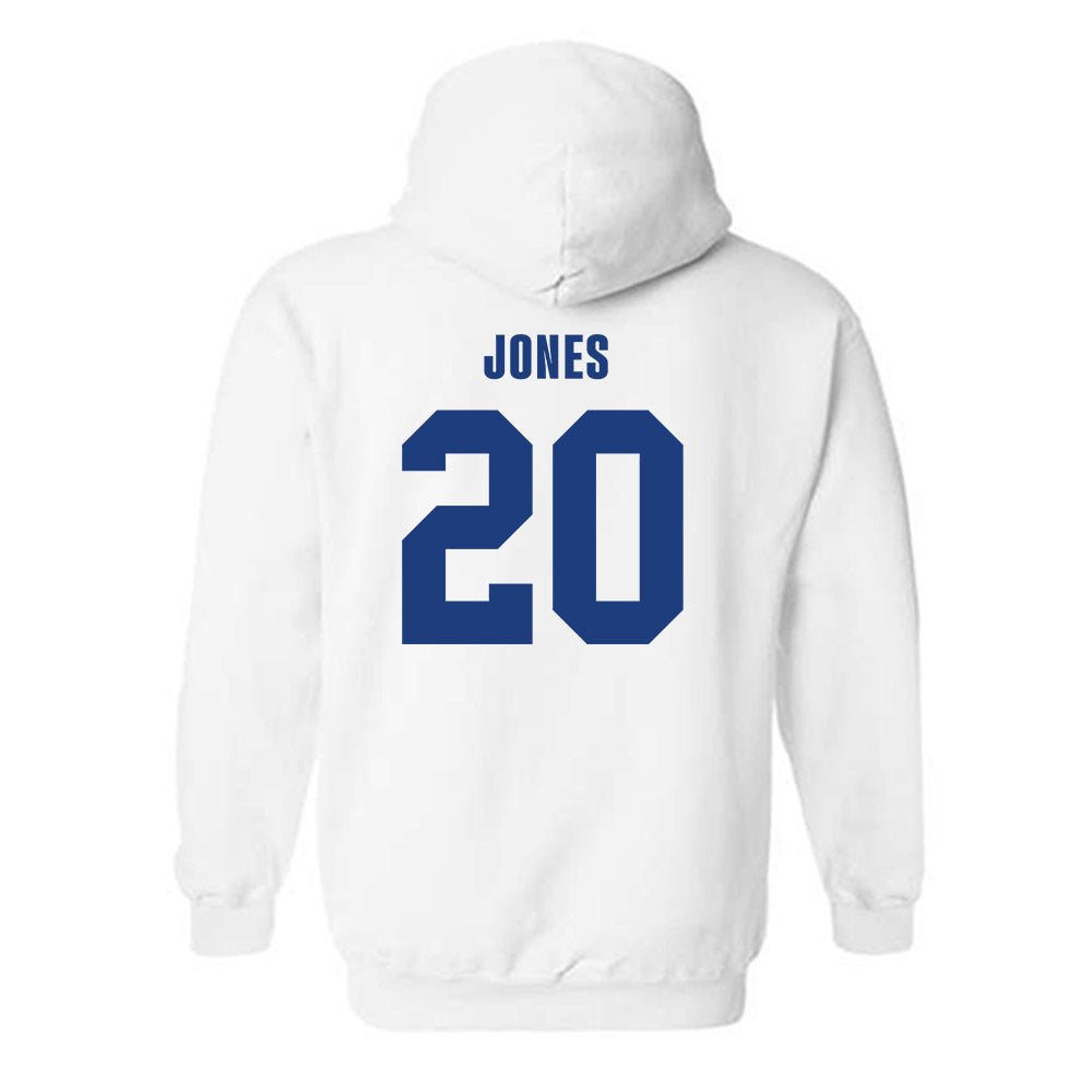 LA Tech - NCAA Football : Ty Jones - Classic Shersey Hooded Sweatshirt-1