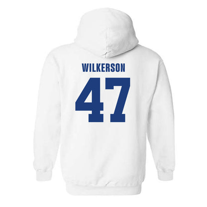 LA Tech - NCAA Football : Jay Wilkerson - Classic Shersey Hooded Sweatshirt-1
