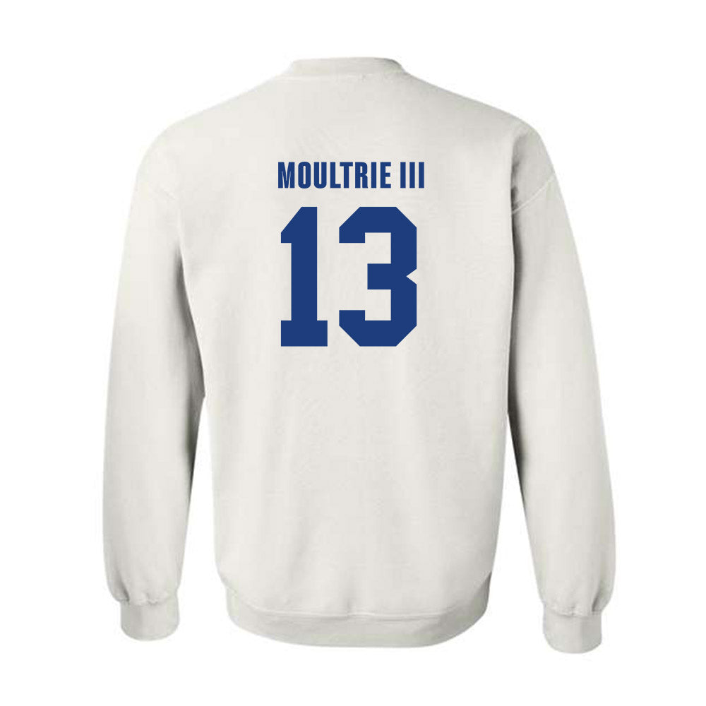 LA Tech - NCAA Football : Marcus Moultrie III - Classic Shersey Crewneck Sweatshirt-1