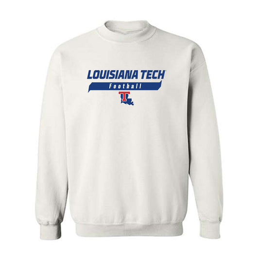 LA Tech - NCAA Football : Trey Kukuk - Classic Shersey Crewneck Sweatshirt-0